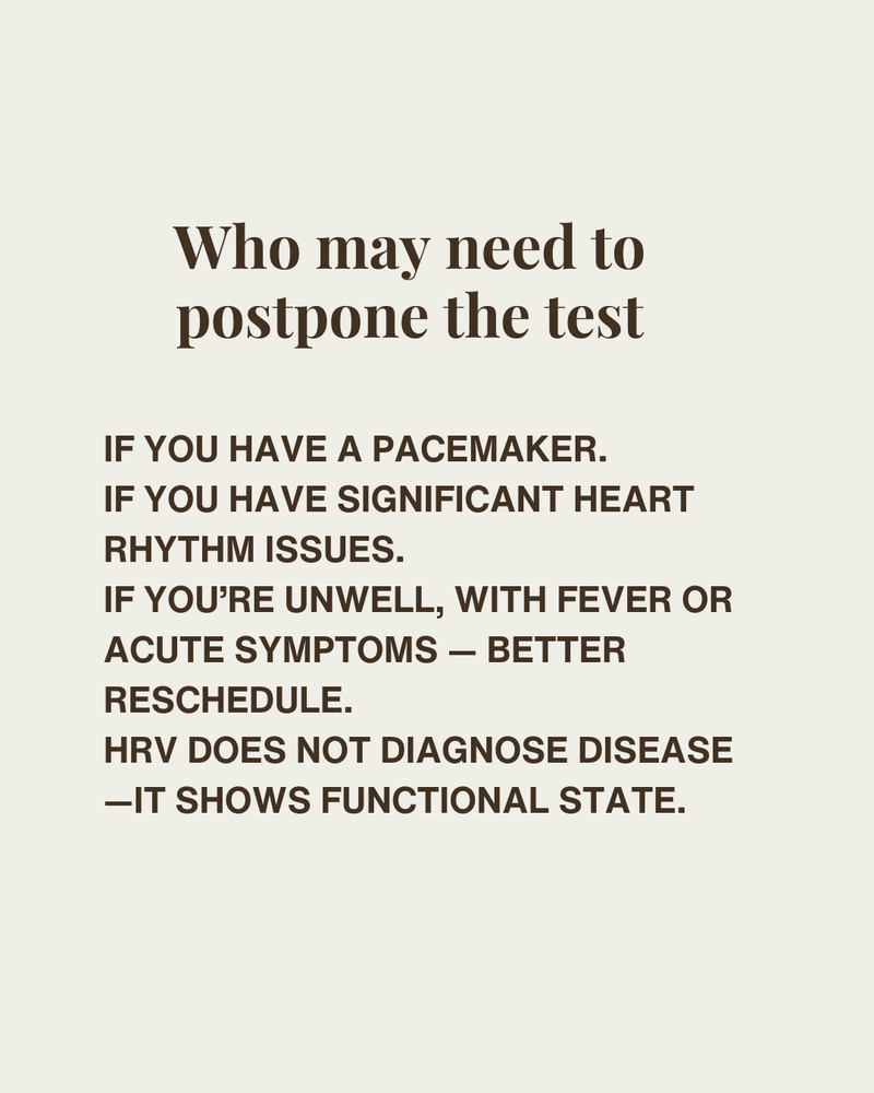 HRV Wellness Assessment + 60-Minute Interpretation
