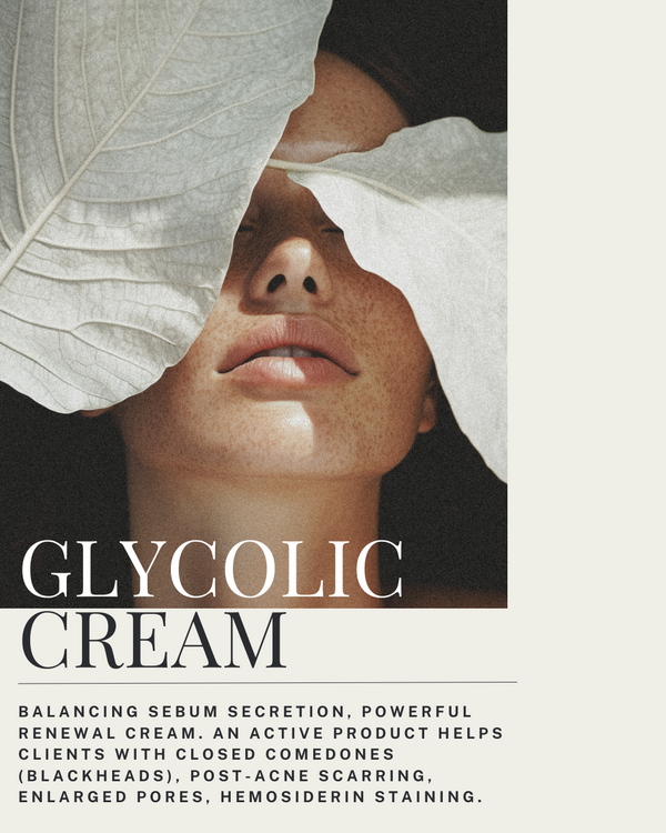 Glycolic face cream